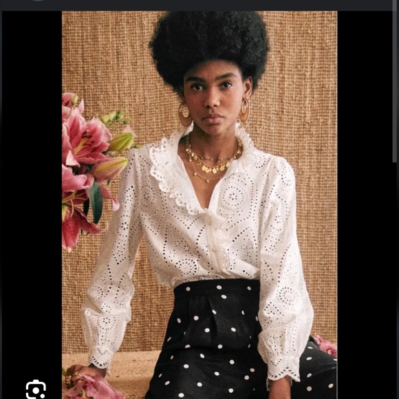 Sezane Tops - Sezane Chlo Shirt 40